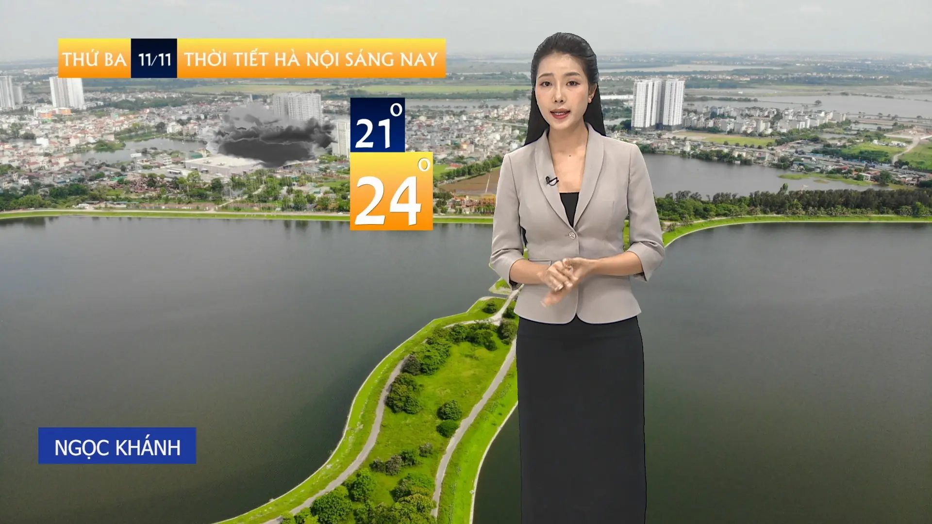 Dự báo thời tiết trưa | 11/11/2025